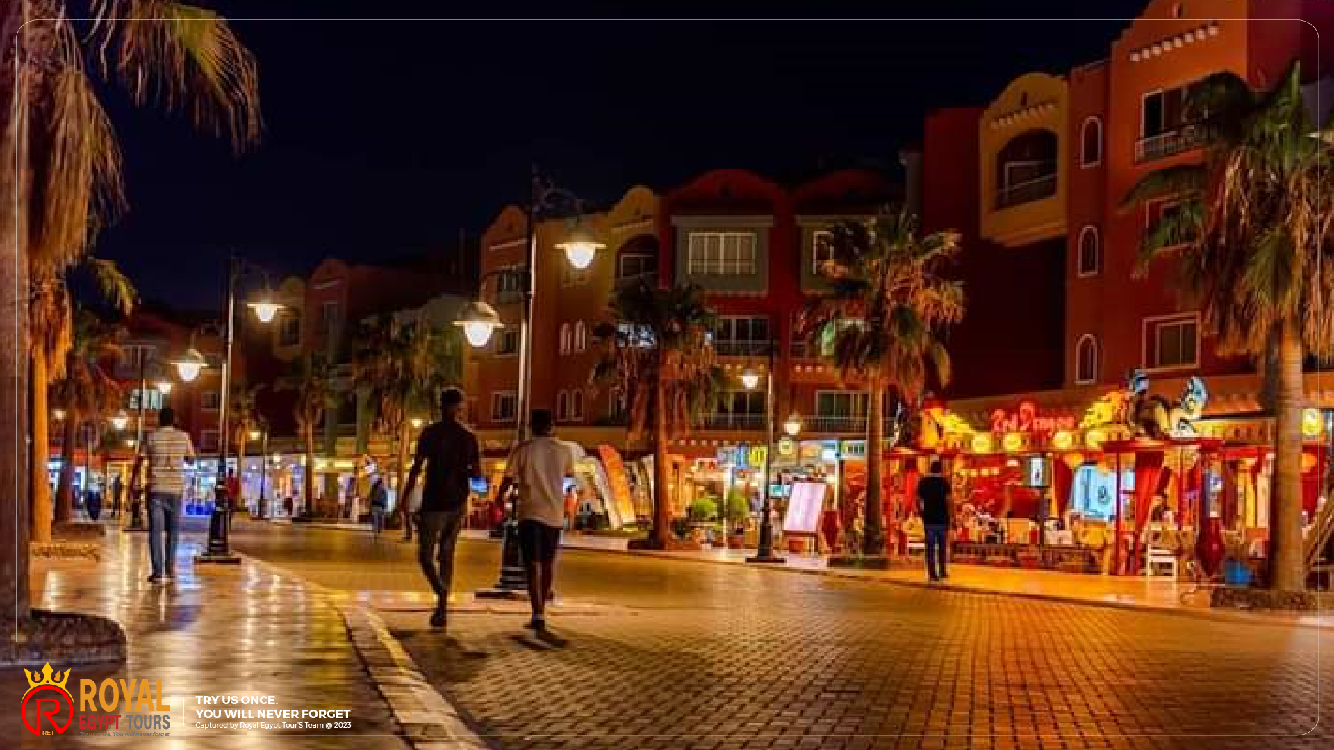 Hurghada Night City Tour with Dinner 